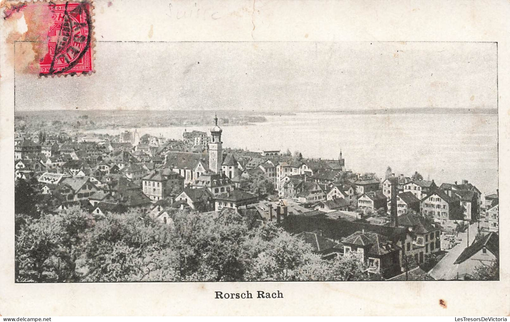 SUISSE - Rorsch Rach - Vue Panoramique Sur La Ville - Carte Postale Ancienne - Sonstige & Ohne Zuordnung