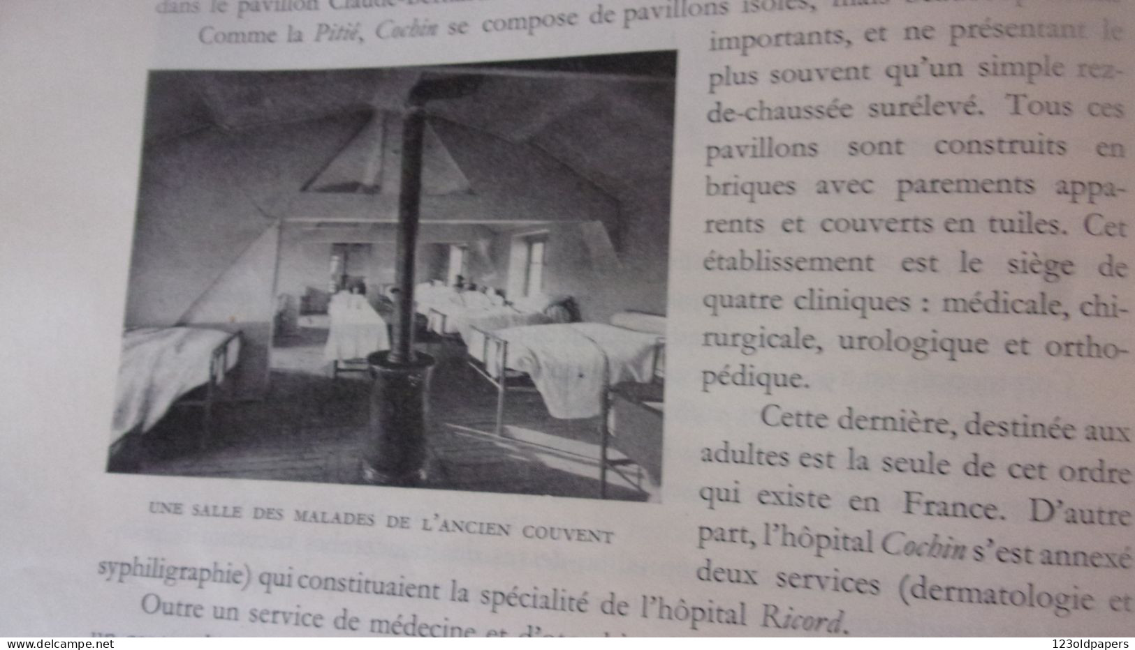 VALLERY RADOT UN SIECLE D HISTOIRE HOSPITALIERE NOS HOPITAUX PARISIENS 1948 EDIT PAUL DUPONT