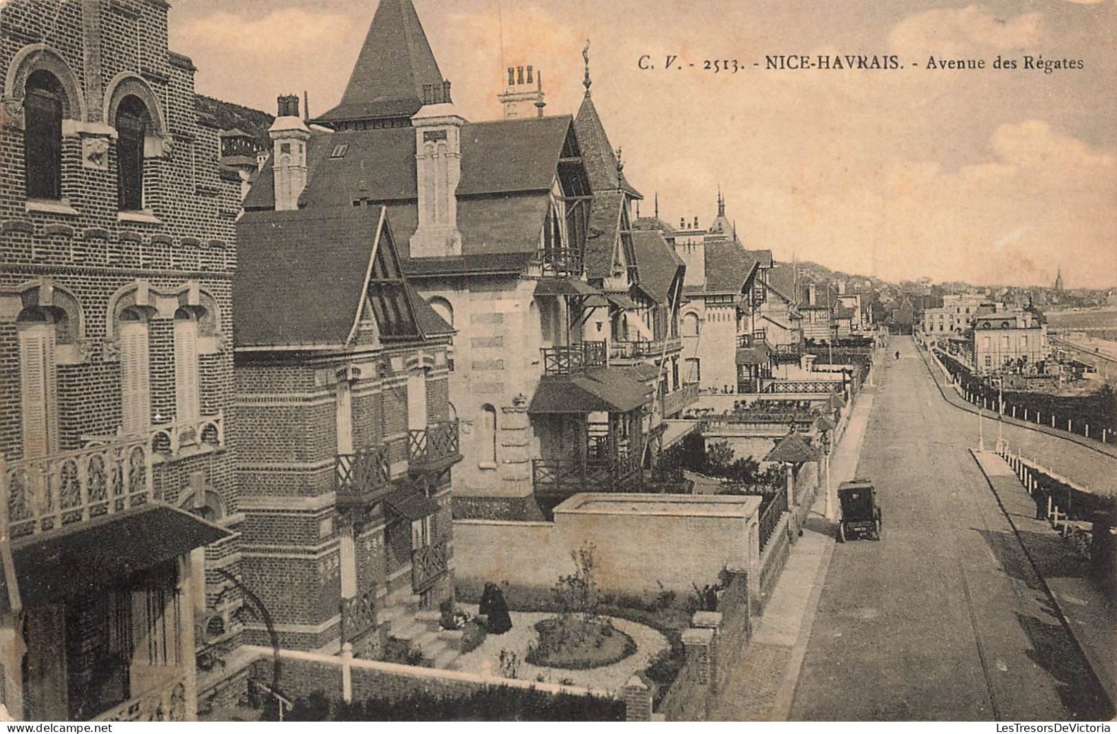 FRANCE - Nice Havrais - Avenue Des Régates - Carte Postale Ancienne - Ohne Zuordnung