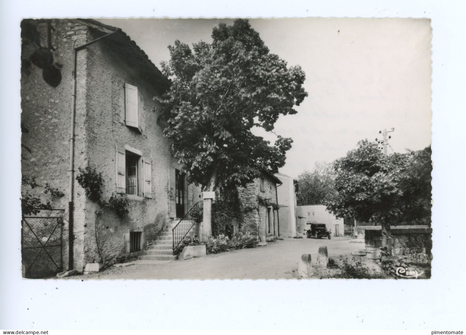 CHATILLON EN DIOIS QUARTIER DU BEZ PENSION LES GENTIANES 1968 - Châtillon-en-Diois