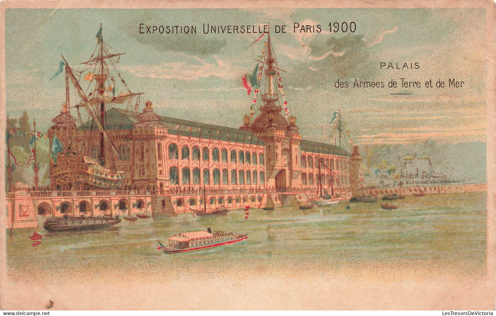 FRANCE - Exposition Universelle De Paris 1900 - Palais Des Armée De Terre Et De Mer - Carte Postale Ancienne - Exhibitions