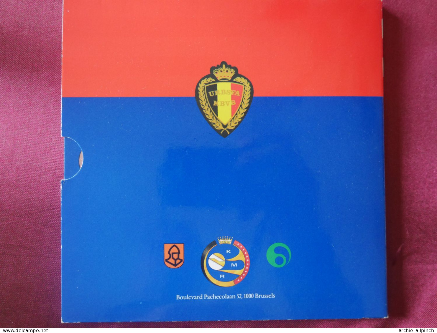 FDC 1994 Belgique - Coupe Du Monde Football USA - FDEC, BU, BE & Münzkassetten