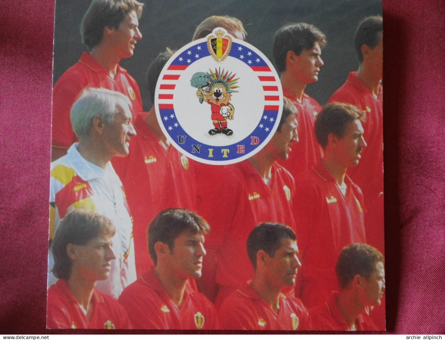 FDC 1994 Belgique - Coupe Du Monde Football USA - FDC, BU, BE & Coffrets