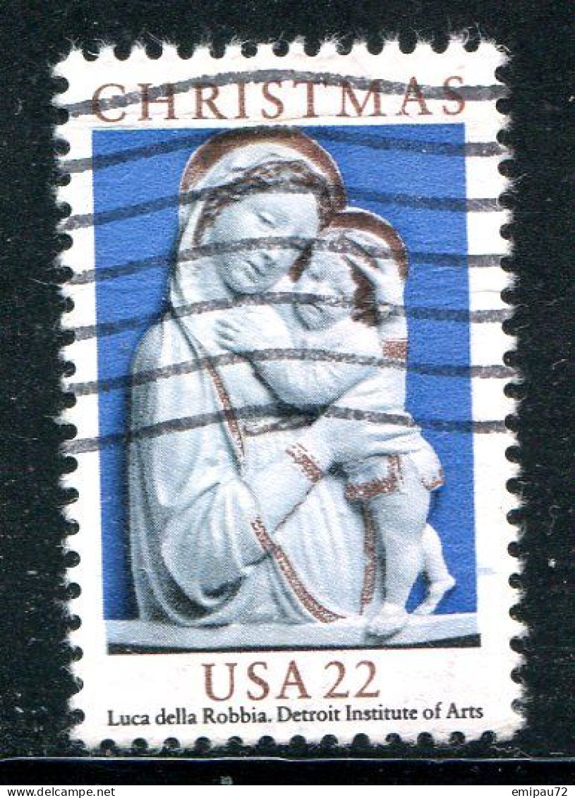 ETATS-UNIS- Y&T N°1610- Oblitéré (Noël) - Used Stamps