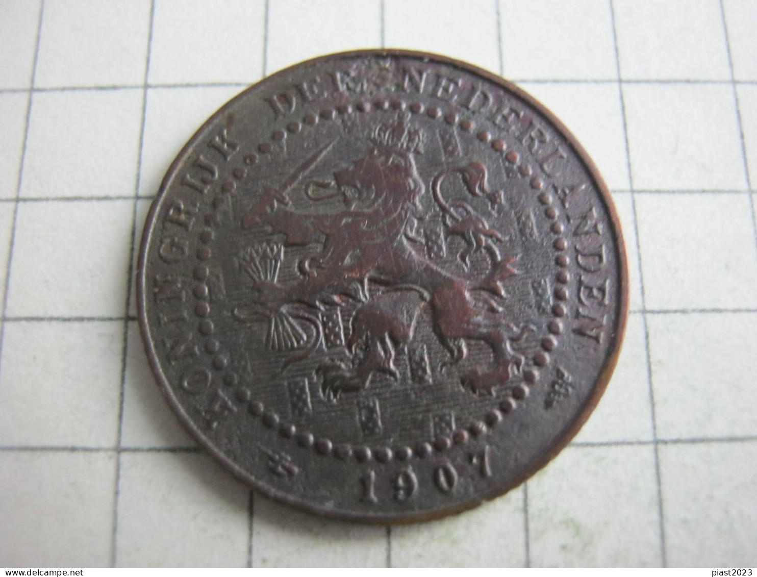 Netherlands 1 Cent 1907 - 1 Centavos