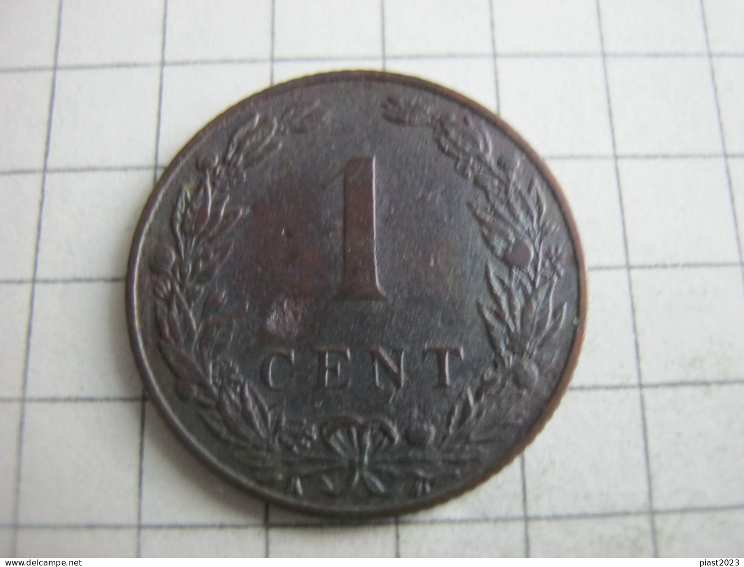 Netherlands 1 Cent 1907 - 1 Centavos