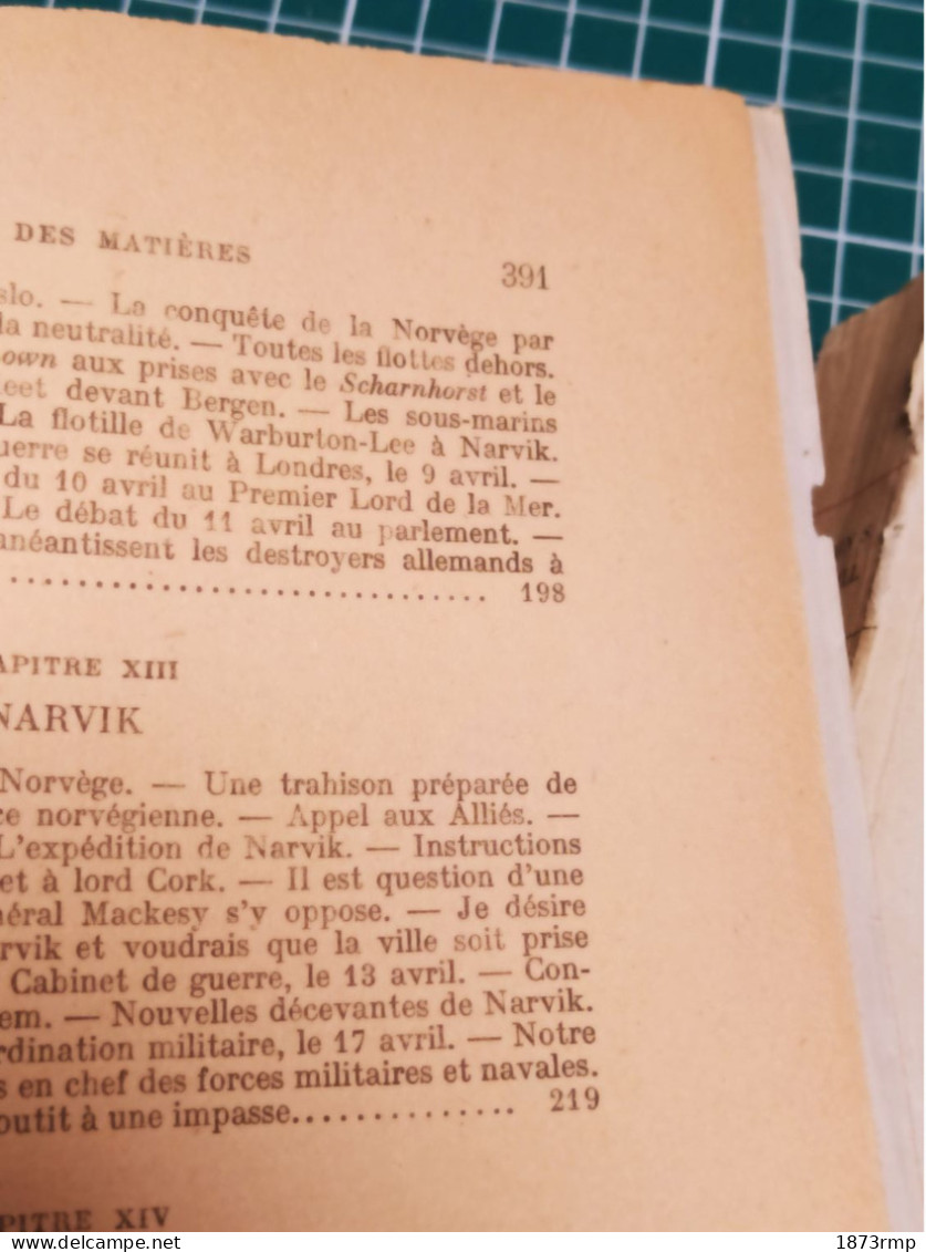 L'ORAGE APPROCHE , WINSTON S CHURCHILL, VOL 1 ET 2 - Französisch