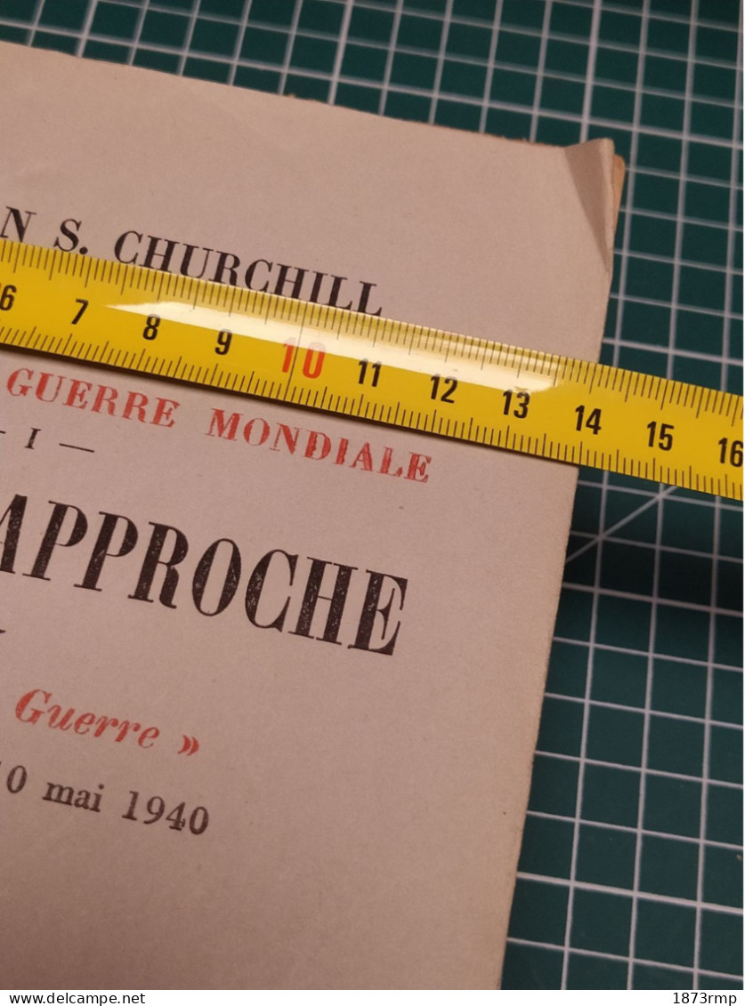 L'ORAGE APPROCHE , WINSTON S CHURCHILL, VOL 1 ET 2