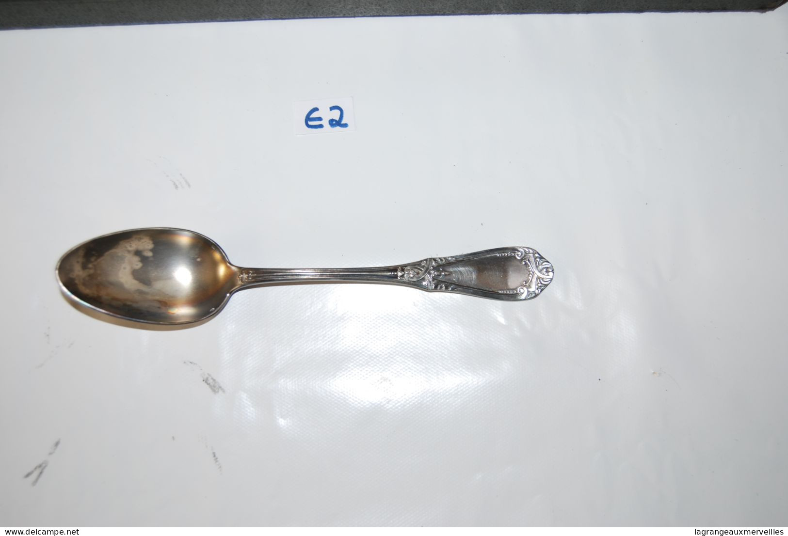 E2 Ancienne Ménagère - +- 43 Pièces - Couverts - Argent Laderier - Directoire - Spoons