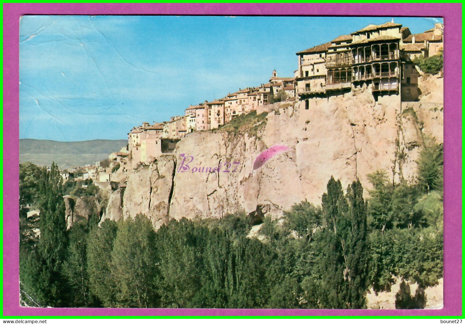 CPSM ESPAGNE SPAIN - CUENCA Hoz Del Huecar Défilé Du Fleuve - Cuenca