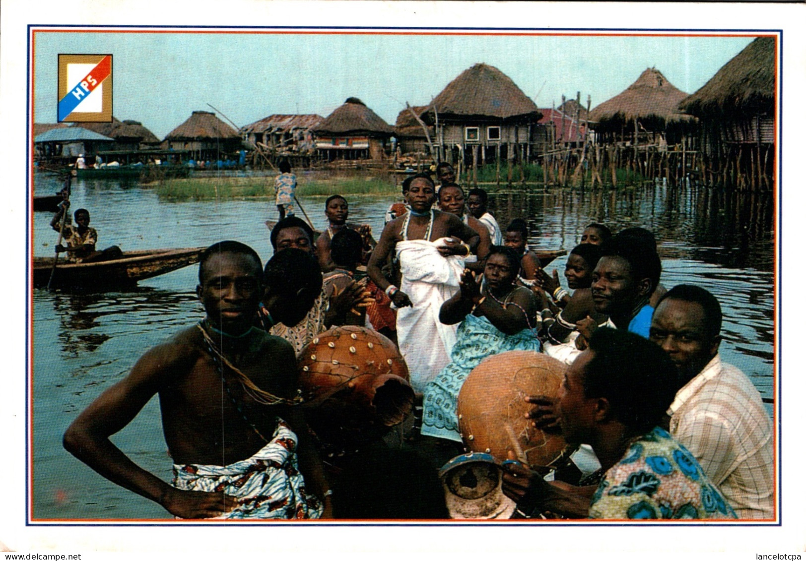 BENIN / GANVIE - LA FETE SUR L'EAU (avec PHILATELIE) - Benin