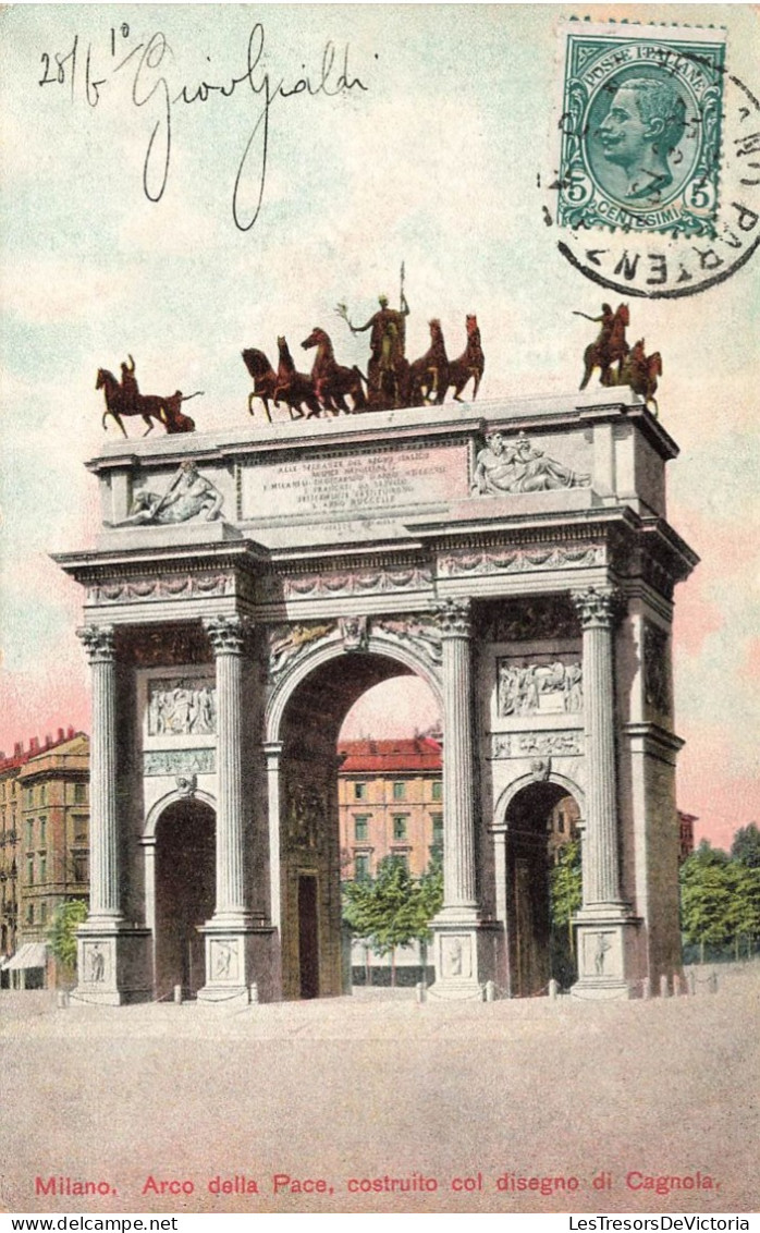 ITALIE - Milan - Arco Della Pace - Carte Postale Ancienne - Milano (Mailand)