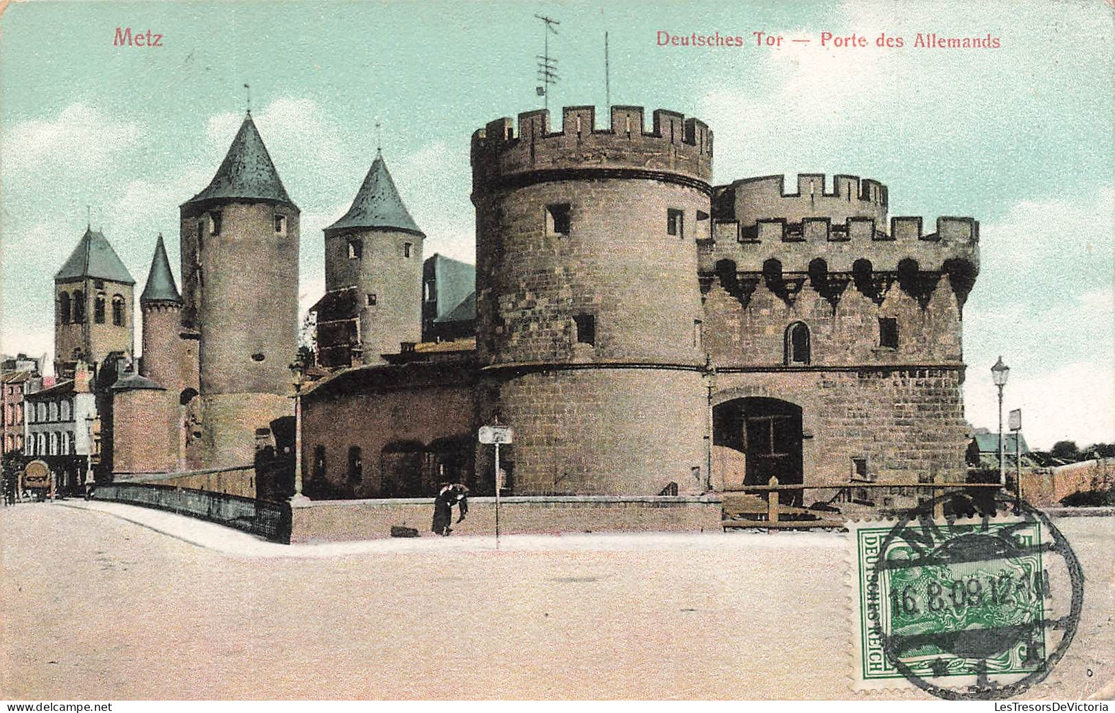 FRANCE - Metz - Porte Des Allemands - Carte Postale Ancienne - Metz