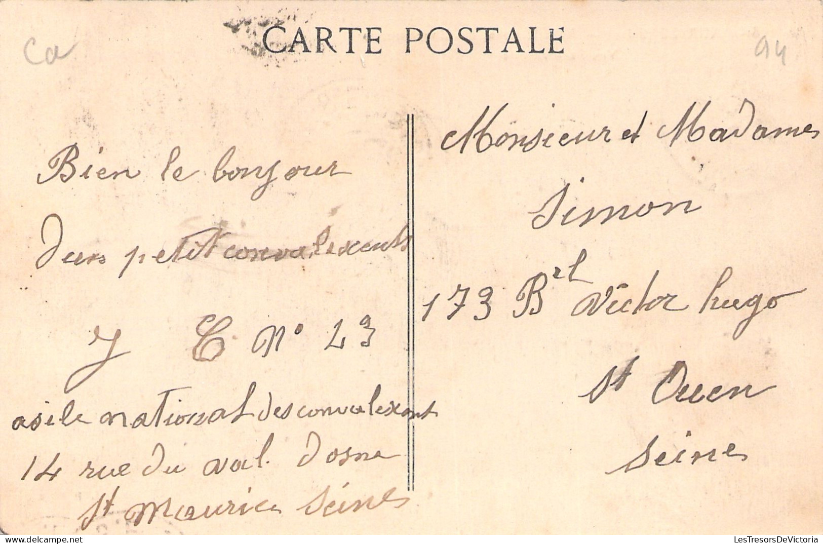 FRANCE - St Maurice - Asile National Des Convalescents - Vue Panoramique - Carte Postale Ancienne - Saint Maurice