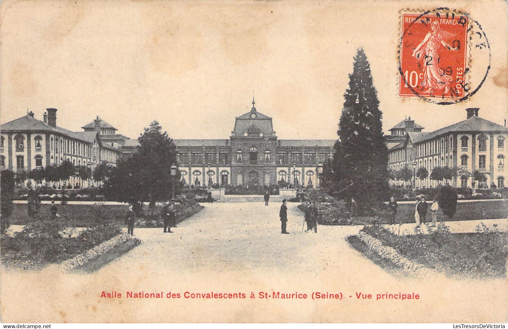 FRANCE - Asile National Des Convalescents à St Maurice - Vue Principale - Carte Postale Ancienne - Saint Maurice