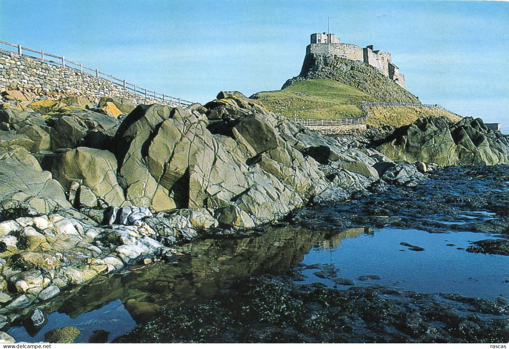 CPM - A - ANGLETERRE - NORTHUMBERLAND - LINDISFARNE CASTLE - Other & Unclassified