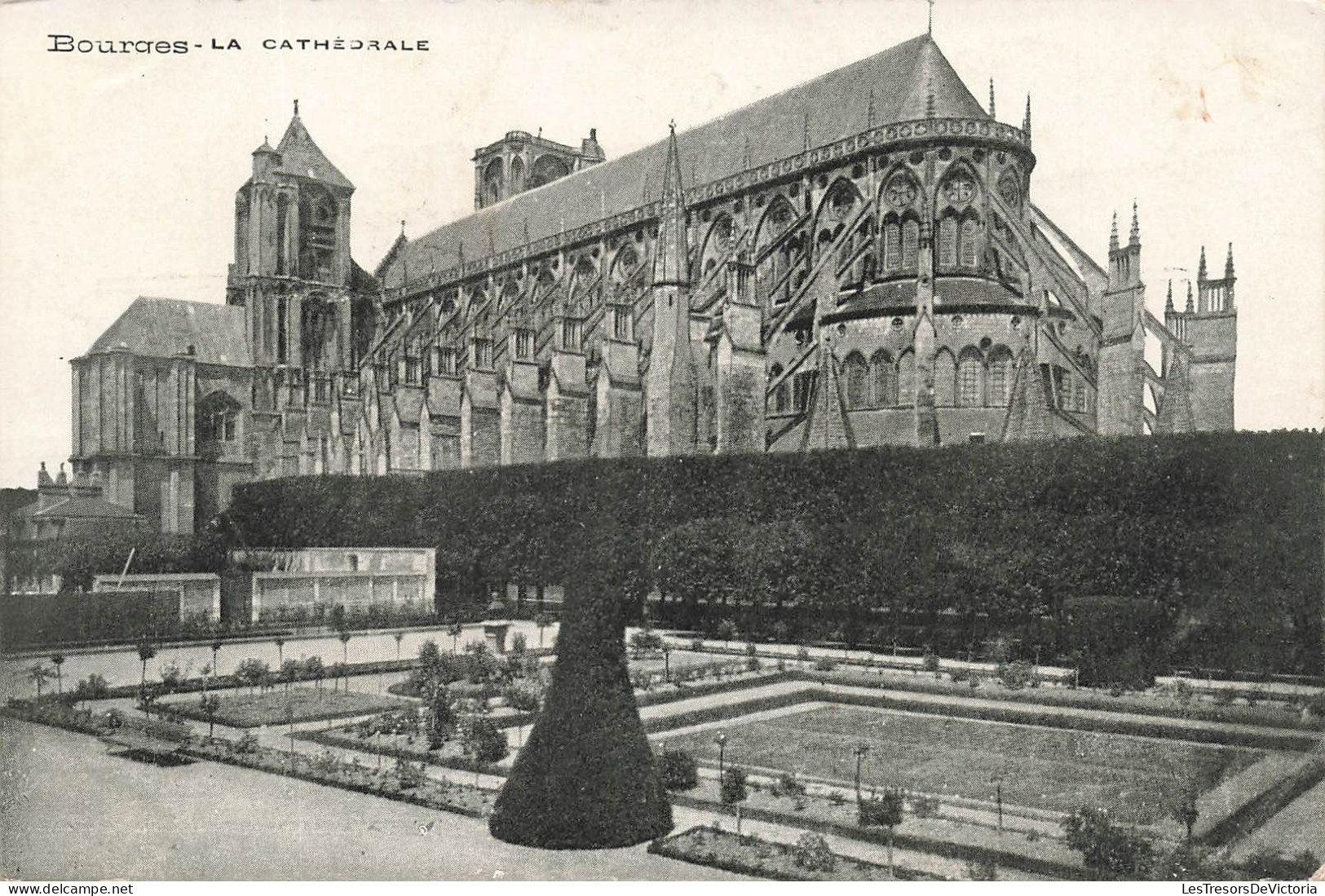 FRANCE - Bourges - La Cathédrale - Carte Postale Ancienne - Bourges