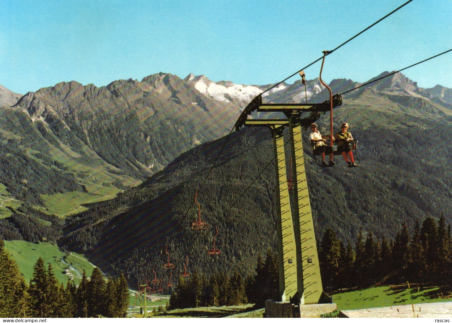 CPM - K - AUTRICHE - TYROL - HOHENLUFTKURORT GERLOS - ISSKOGEL SESSELNAHN - 181 M GEGEN SCHONACHTAL - Gerlos