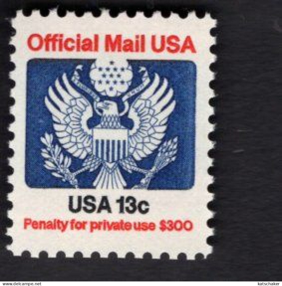 204509465  1983 (XX) SCOTT O129 POSTFRIS MINT NEVER HINGED Eagle And Shield  OFFICIAL MAIL - Oficial