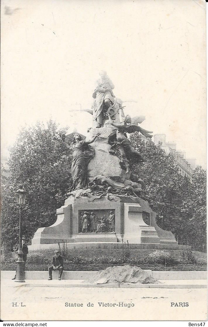 75 Paris Statue De Victor-Hugo   25-10-904 - Statues