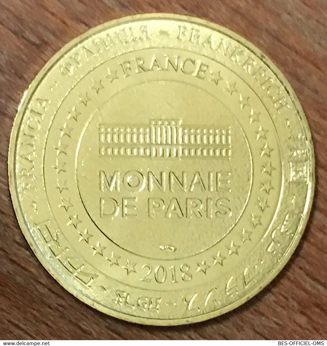 63 CLERMONT-FERRAND COLLECTION MICHELIN BIBENDUM MDP 2018 MÉDAILLE MONNAIE DE PARIS JETON TOURISTIQUE MEDALS COIN TOKENS - 2018