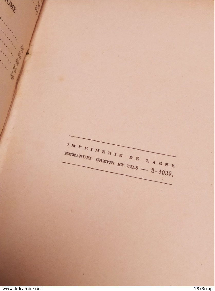 VIE PRIVEE DE NAPOLEON, OCTAVE AUBRY, EDITION DE 1939 - French