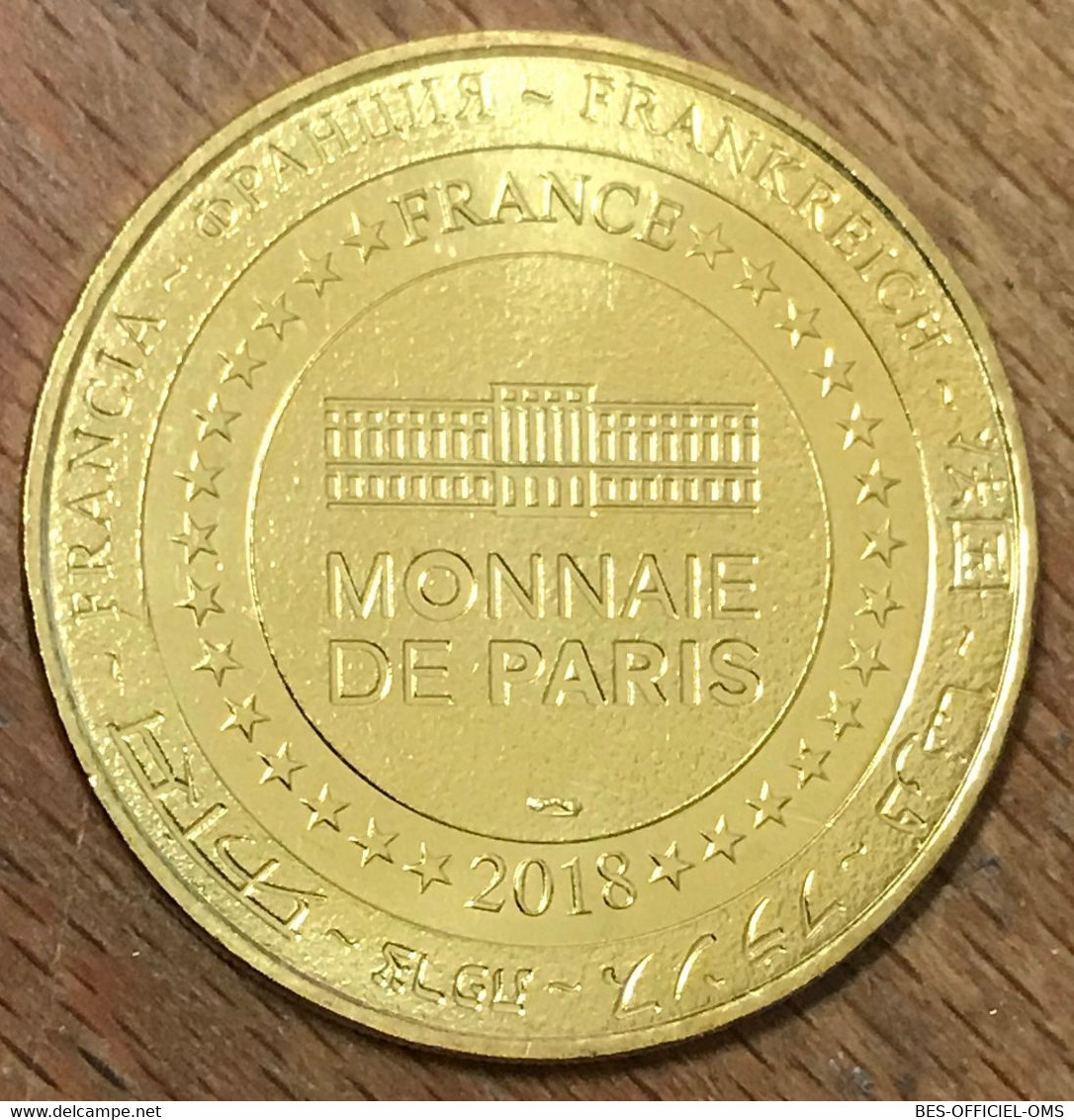 63 ORCINES PUY DE DOME PARACHUTISTE MDP 2018 MÉDAILLE SOUVENIR MONNAIE DE PARIS JETON TOURISTIQUE MEDALS COINS TOKENS - 2018