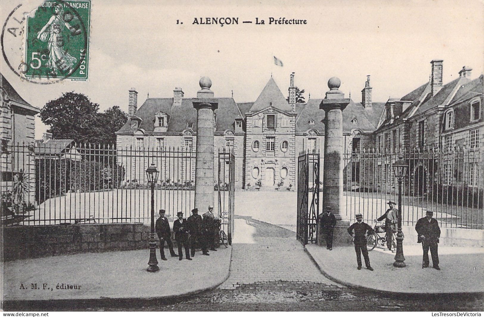 FRANCE - Alençon - La Prefecture - Animé - Carte Postale Ancienne - Alencon