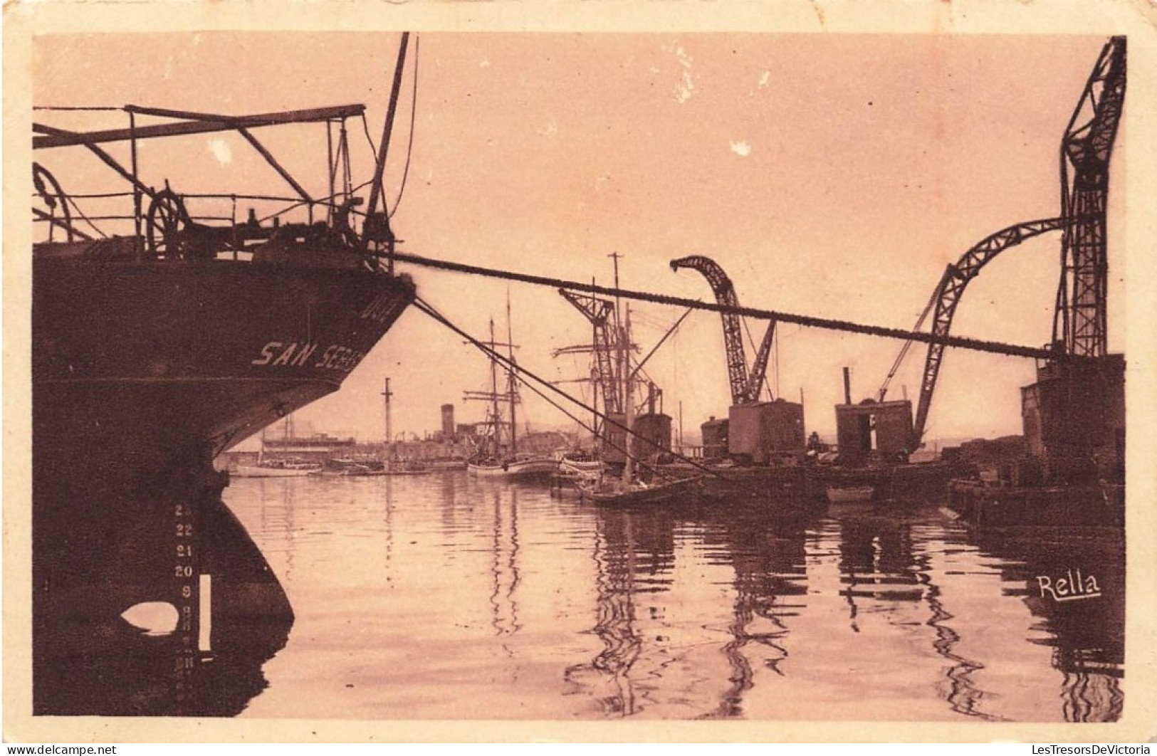 FRANCE - Toulon - Un Coin Du Port Marchand - Carte Postale Ancienne - Toulon