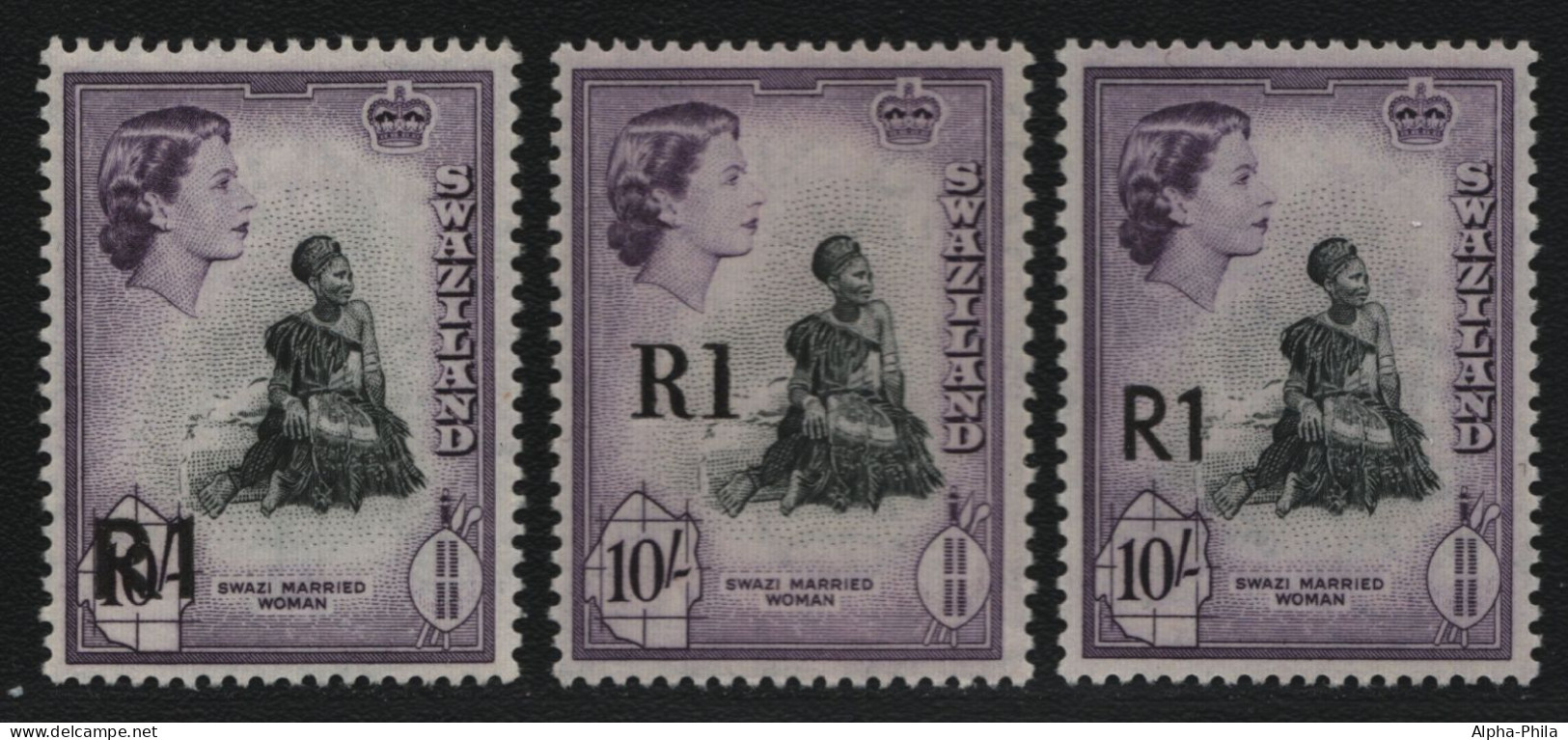 Swaziland 1961 - Mi-Nr. 78 ** - MNH - Freimarken / Definitives - Type I-III - Swasiland (...-1967)