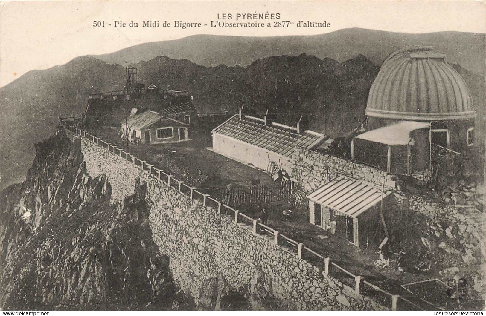 FRANCE - Pic Du Midi De Bigorre - L'observatoire - Carte Postale Ancienne - Autres & Non Classés