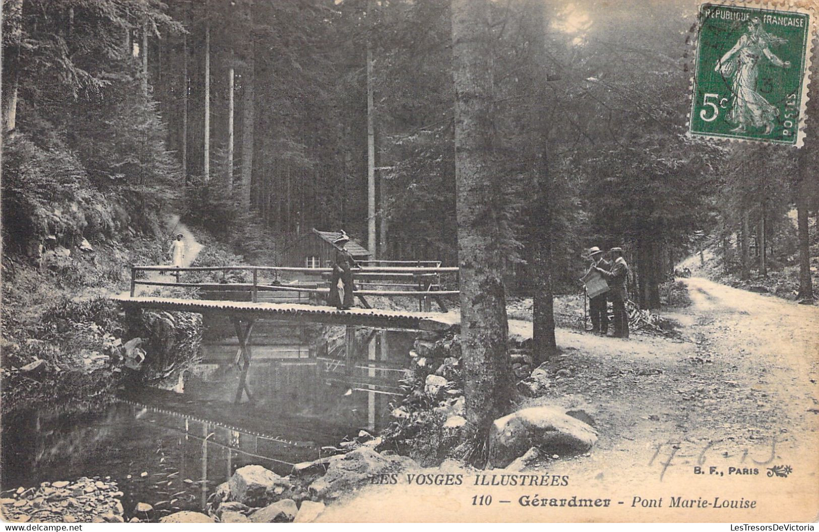 FRANCE - Gerardmer - Pont Marie Louise - Animé - Carte Postale Ancienne - Gerardmer