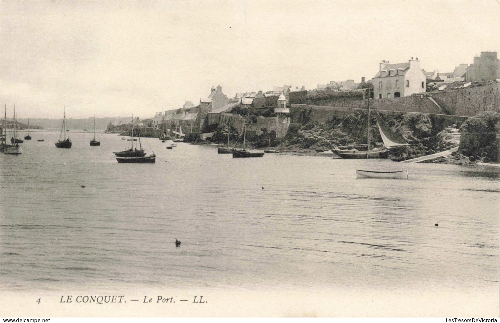 FRANCE - 29 - Le Conquet - Le Port - Carte Postale Ancienne - Le Conquet