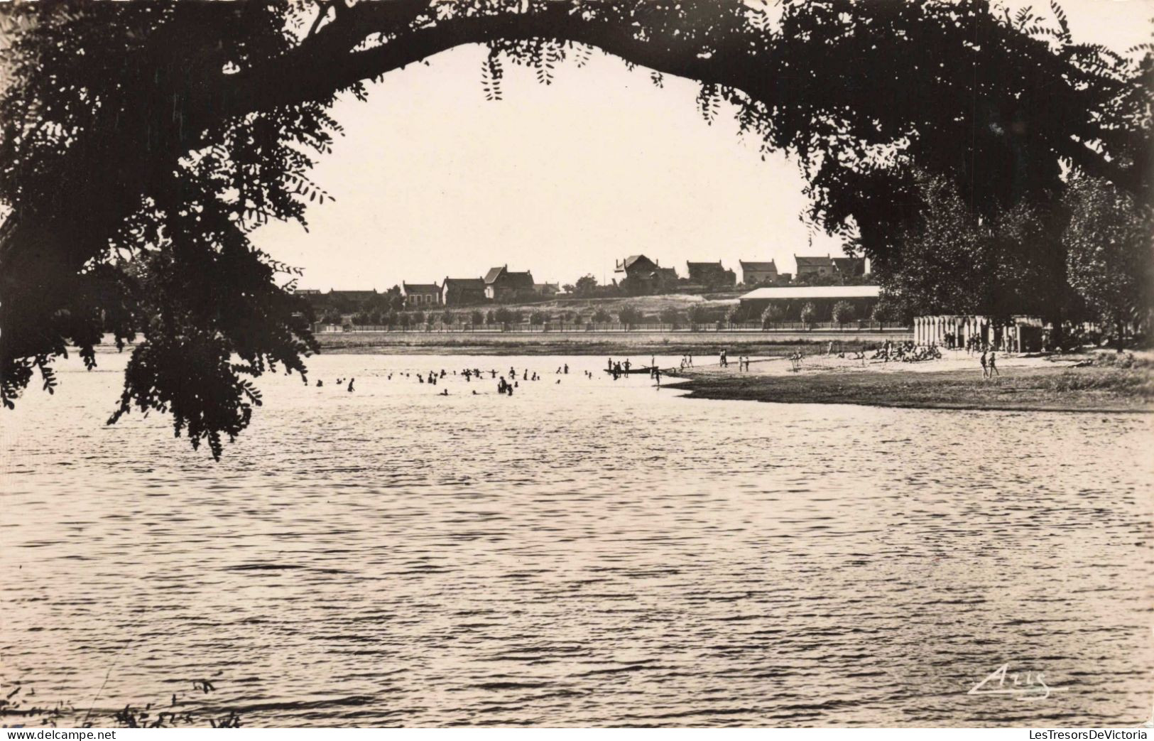 FRANCE - 71 - Montceau Les Mines - La Plage Du Plessis Et Bois-Roulot - Carte Postale Ancienne - Montceau Les Mines