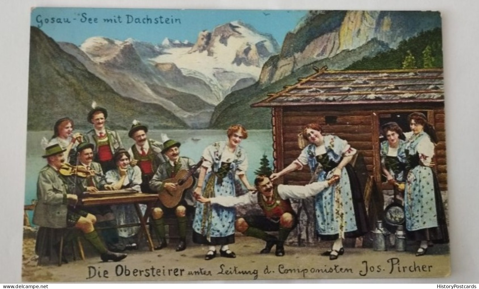 Gosau-See, Die Obersteirer Unter Leitung V. Jos. Pircher, 1910 - Bad Hall