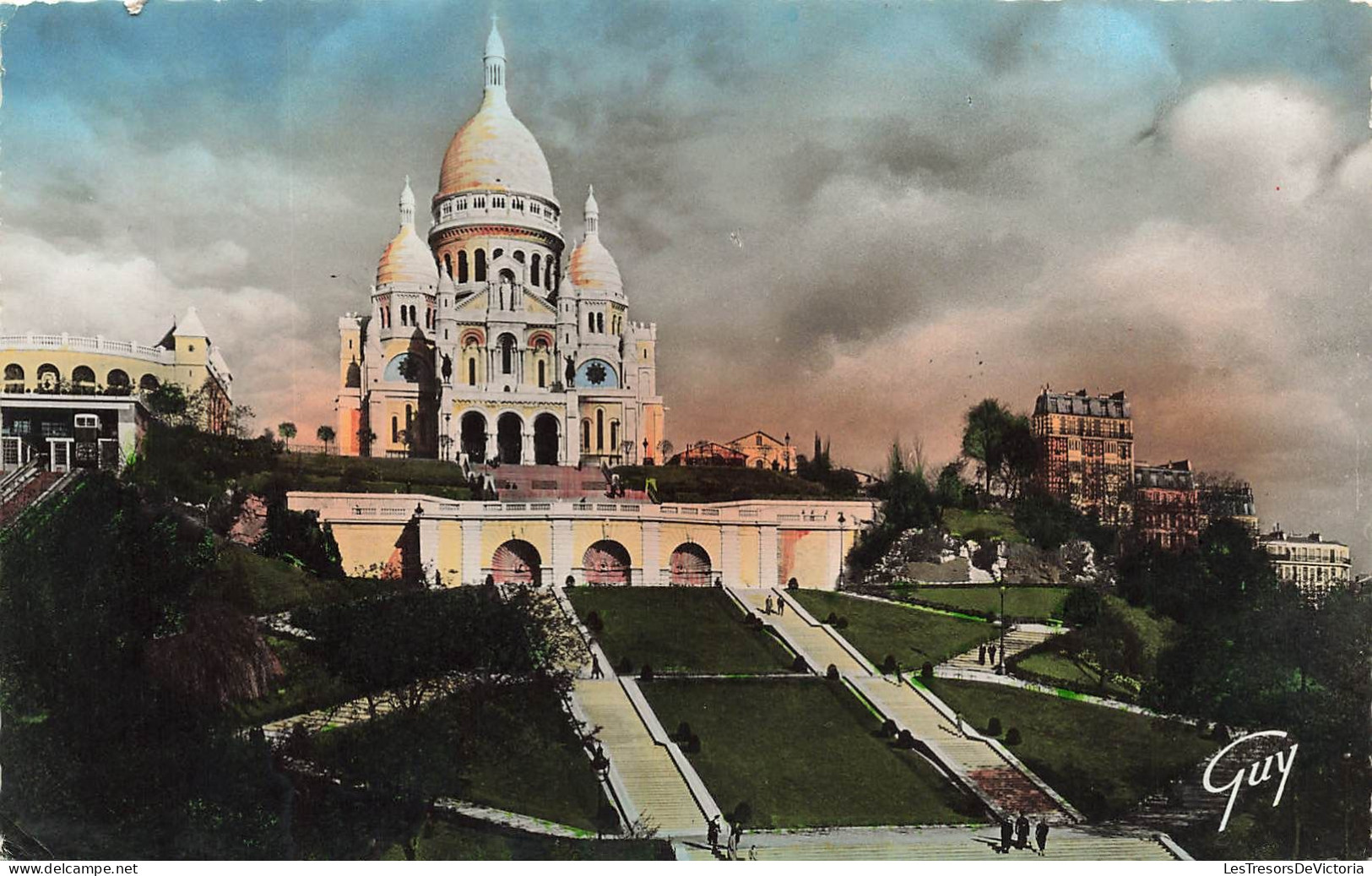 FRANCE - Paris - Basilique Du Sacré-Cœur - Montmarte - Carte Postale Ancienne - Autres & Non Classés