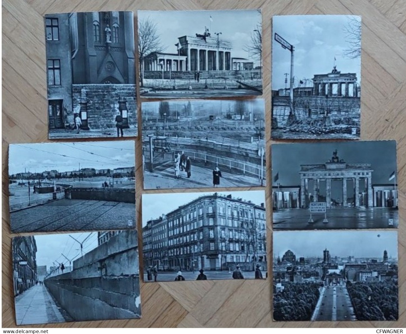 Collection Of BERLINER MAUER 1961 - Muro Di Berlino