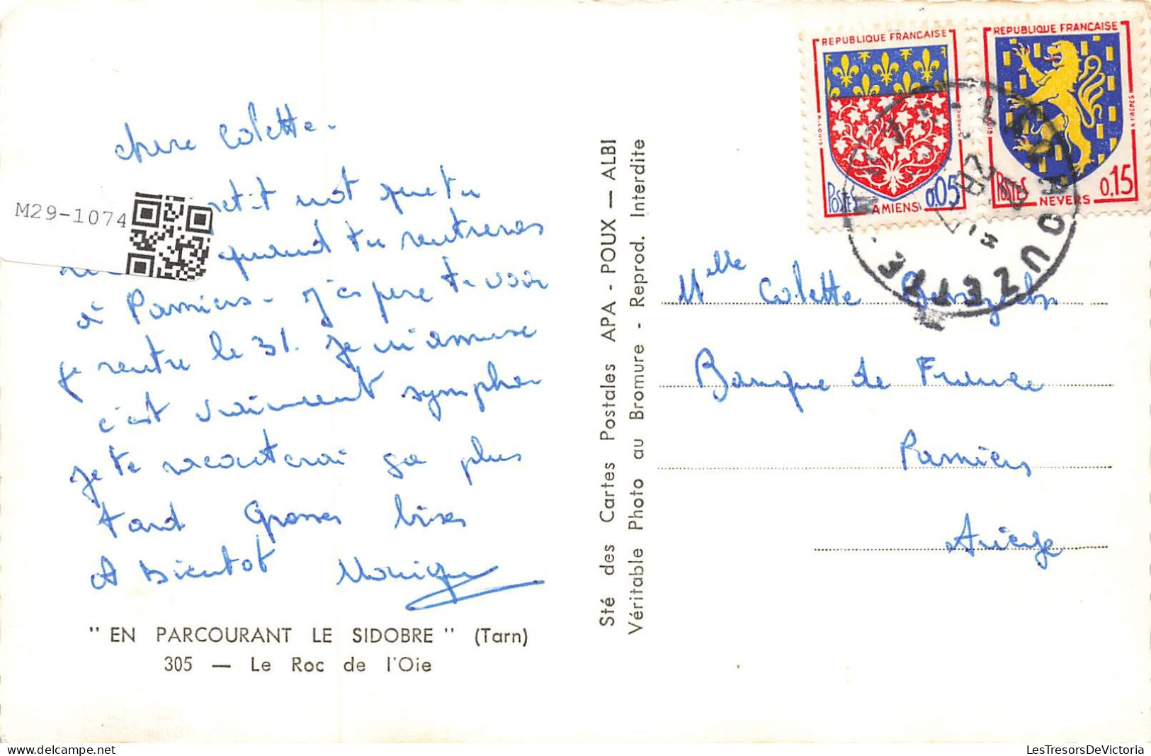 FRANCE - En Parcourant Le Sidobre - Le Roc De L'Oie - Carte Postale Ancienne - Autres & Non Classés