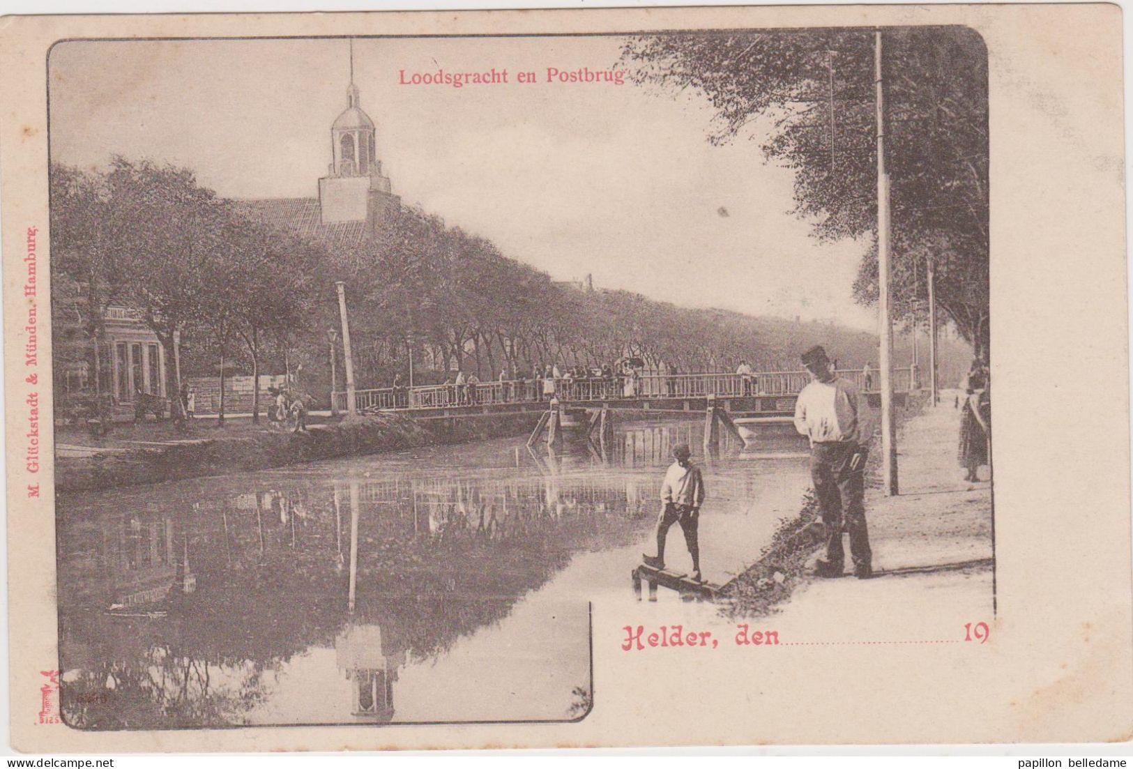 Den Helder  Loodsgracht En Postbrug - Den Helder