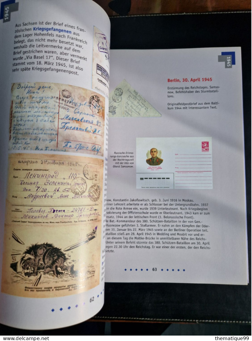 Vom Krieg Zum Frieden, Sechs Deutsche Jahre, 1944-149 - Philately And Postal History