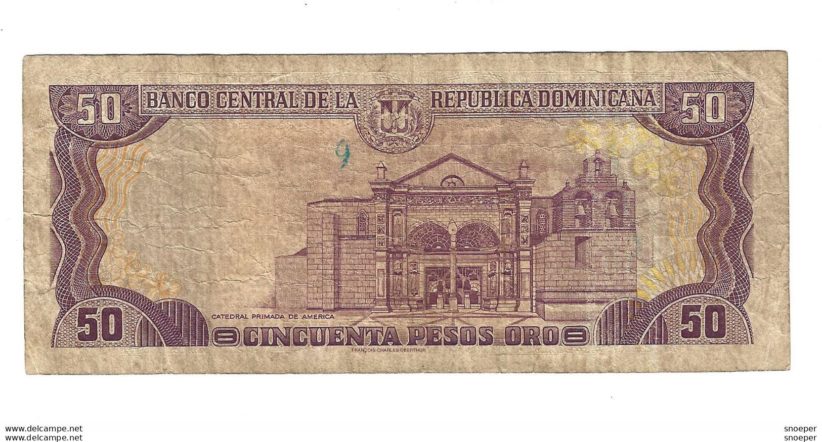 Dominican Republic 50 Pesos 1998   155 - Repubblica Dominicana