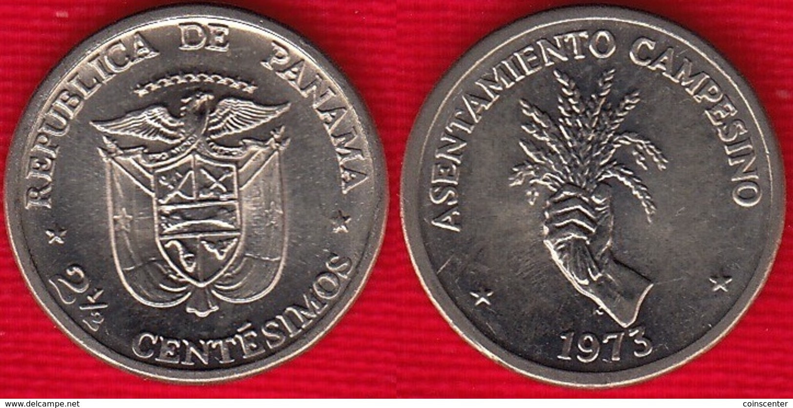 Panama 2 1/2 Centesimos 1973 Km#32 FAO UNC - Panama