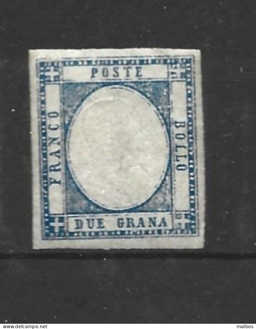 ITALIE  Deux Siciles - Naples -  1861  (*)   Bolaffi N° 54A     Nowmk -   Sans Gomme - Without Gum - Nápoles