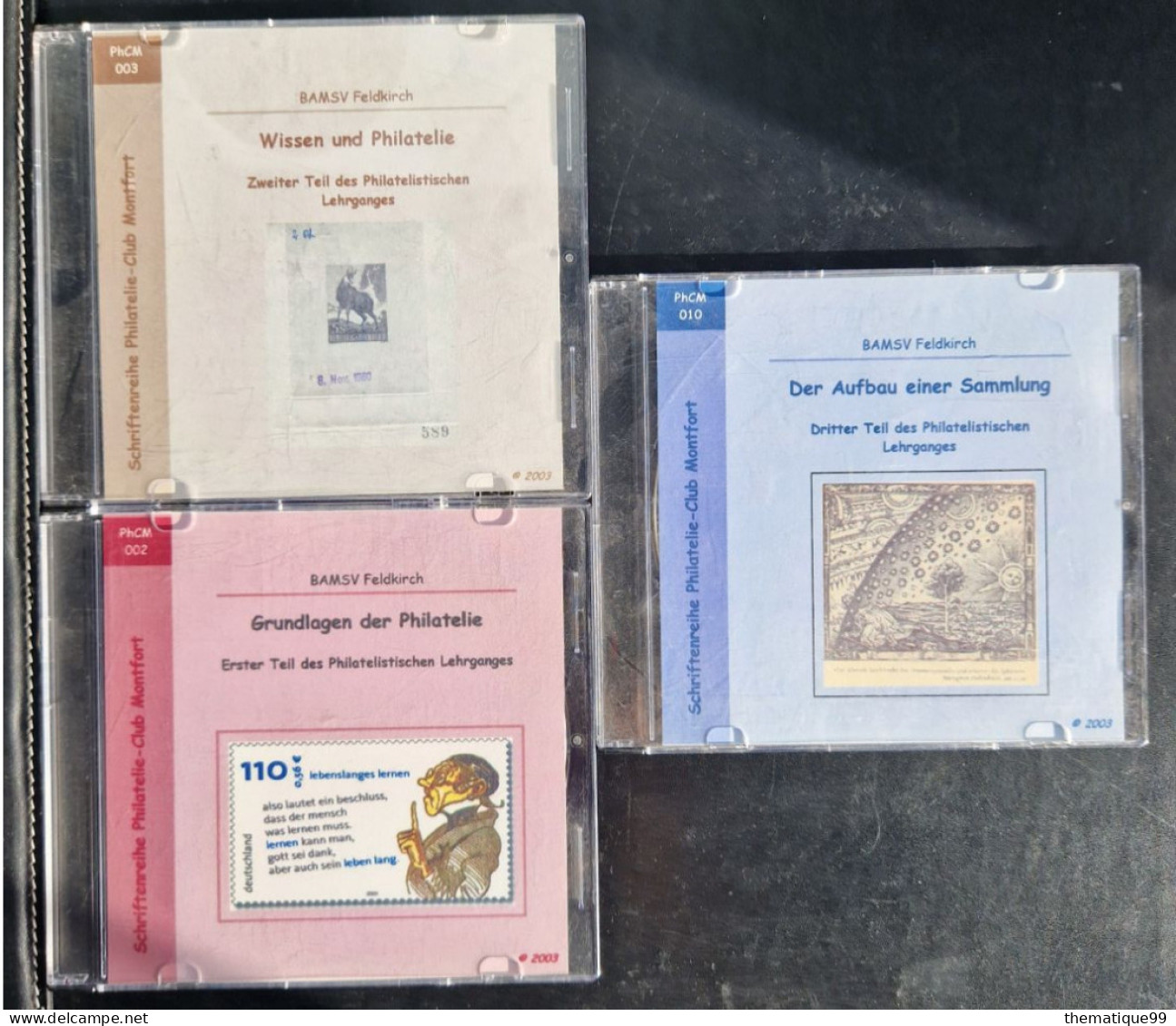 La Philatélie Thématique, Lot De 3 CDROM - Thématiques