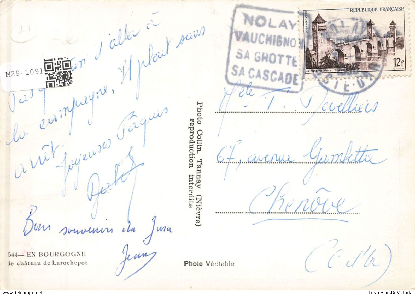 FRANCE - La Rochepot - Le Château De La Rochepot - Carte Postale Ancienne - Other & Unclassified