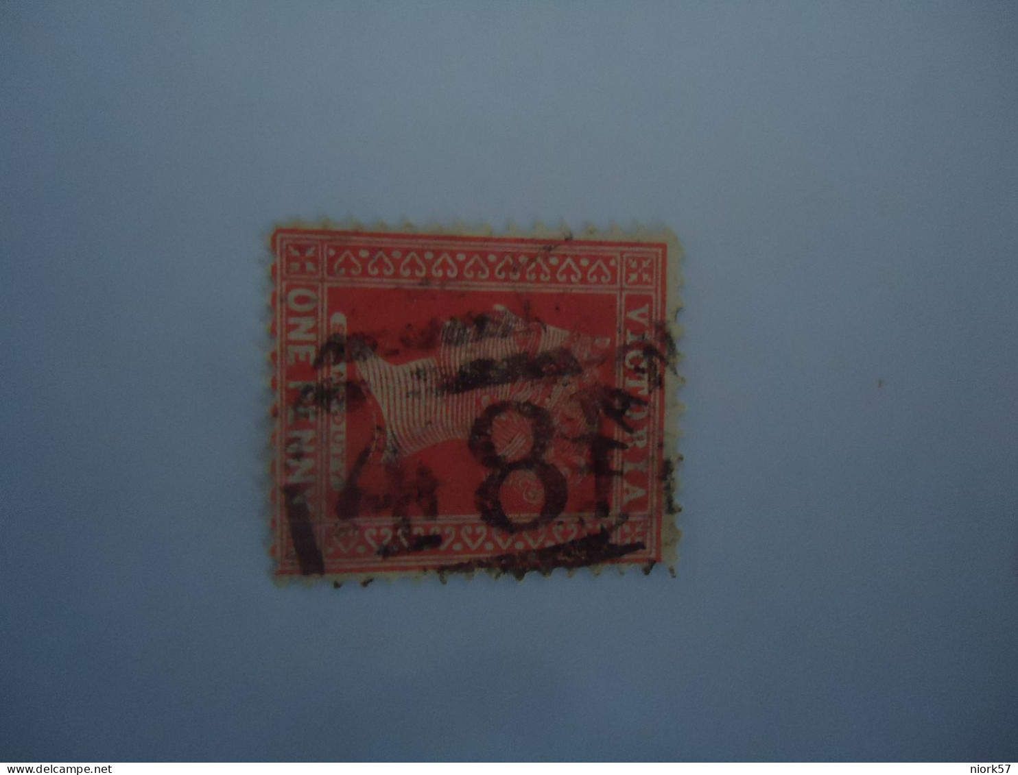 VICTORIA     USED STAMPS   QUEEN   DUTY  WITH POSTMARK NUMBERS  48 - Otros & Sin Clasificación