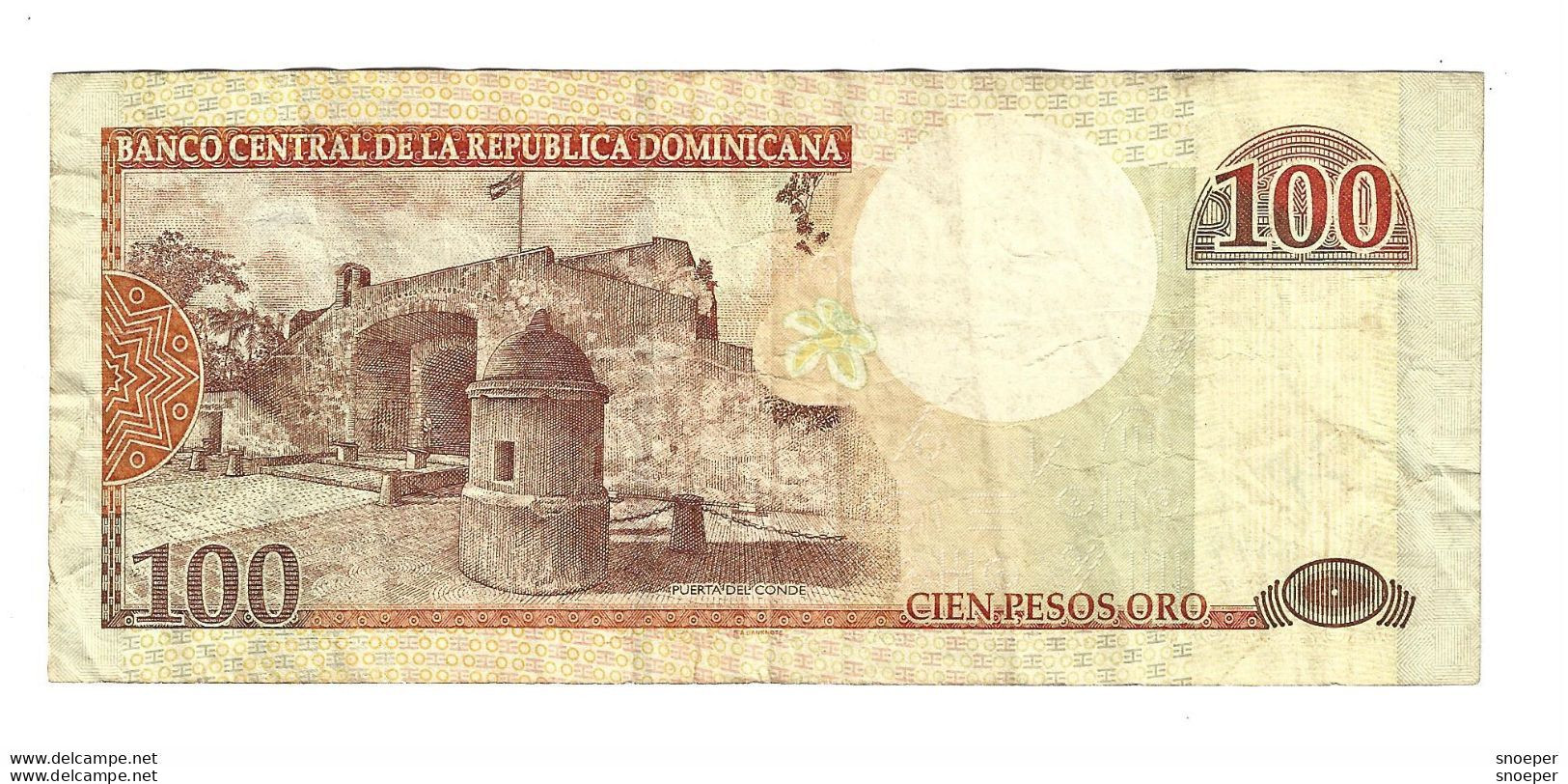 *Dominican Republic 100 Pesos 2000   167a - Dominicana