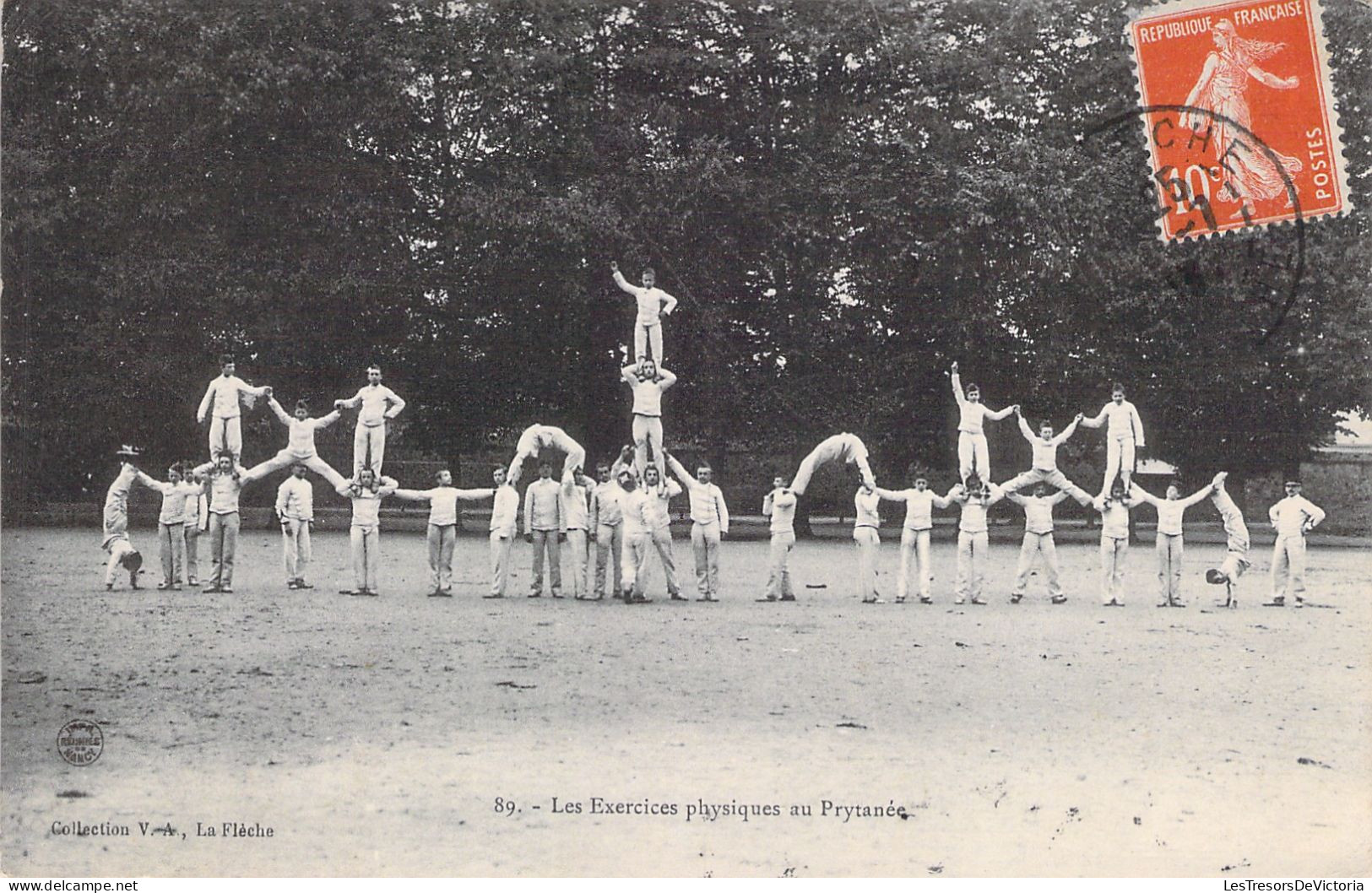 FRANCE - Les Exercices Physiques Au Prytanée - La Fleche - Gymnastique - Sport - Carte Postale Ancienne - La Fleche