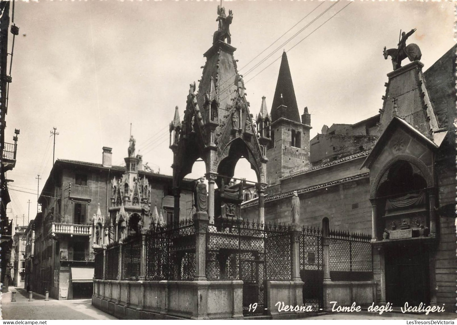 ITALIE - Verona - Tombeaux Des Scaligeri - Carte Postale Ancienne - Verona