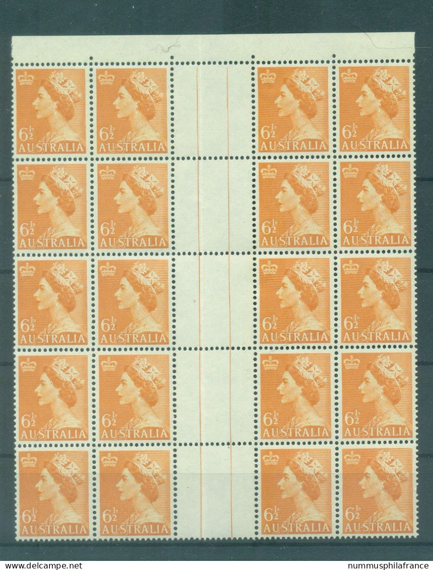 Australie 1956-57 - Y & T N. 228 - Série Courante (Michel N. 265) - Ungebraucht